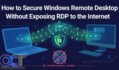 How to Secure Windows Remote Desktop Without Exposing RDP to the Internet?
